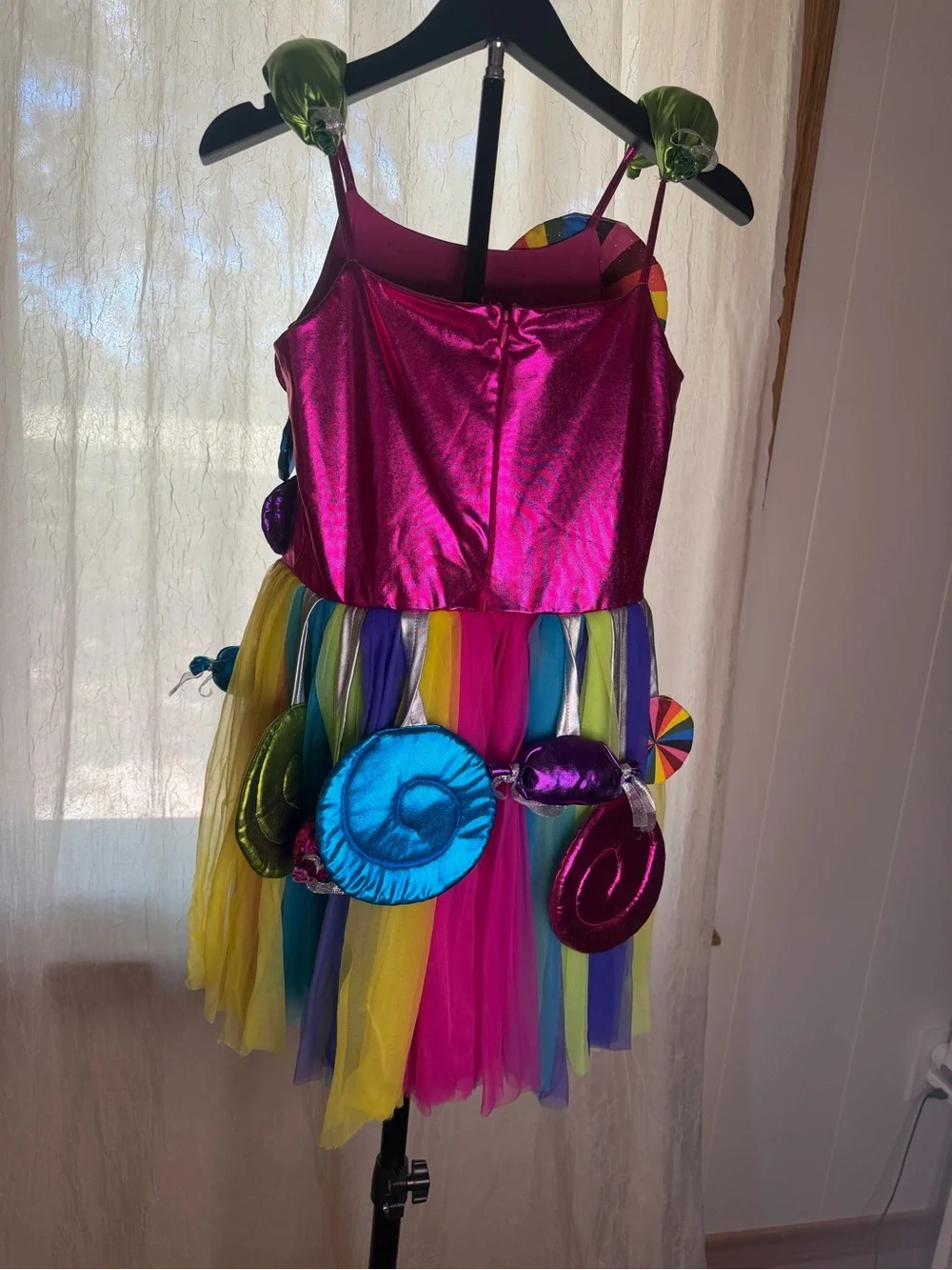 Chasing Fireflies Multicolor Candy-Themed Twirl Dress